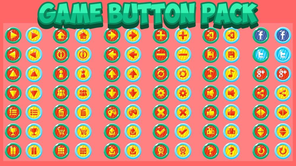 Game Button Pack