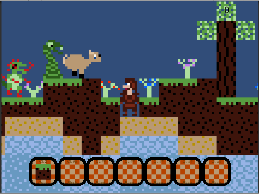 8Bitish Platformer Sprites
