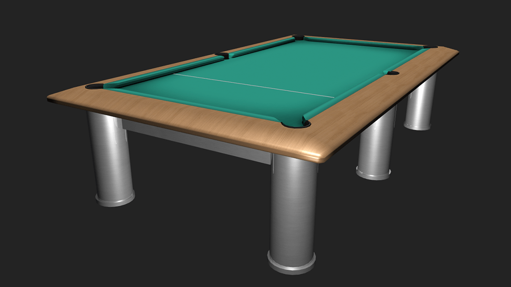 Pool Table 3D Model