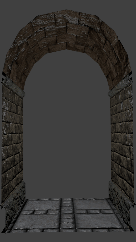 Dungeon hallway
