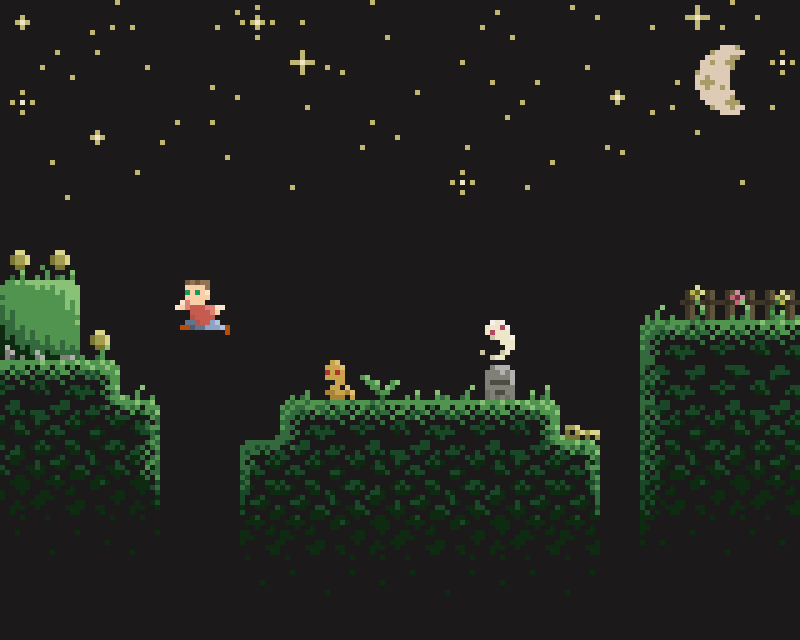 Deep Night 8x8 Platformer Assets