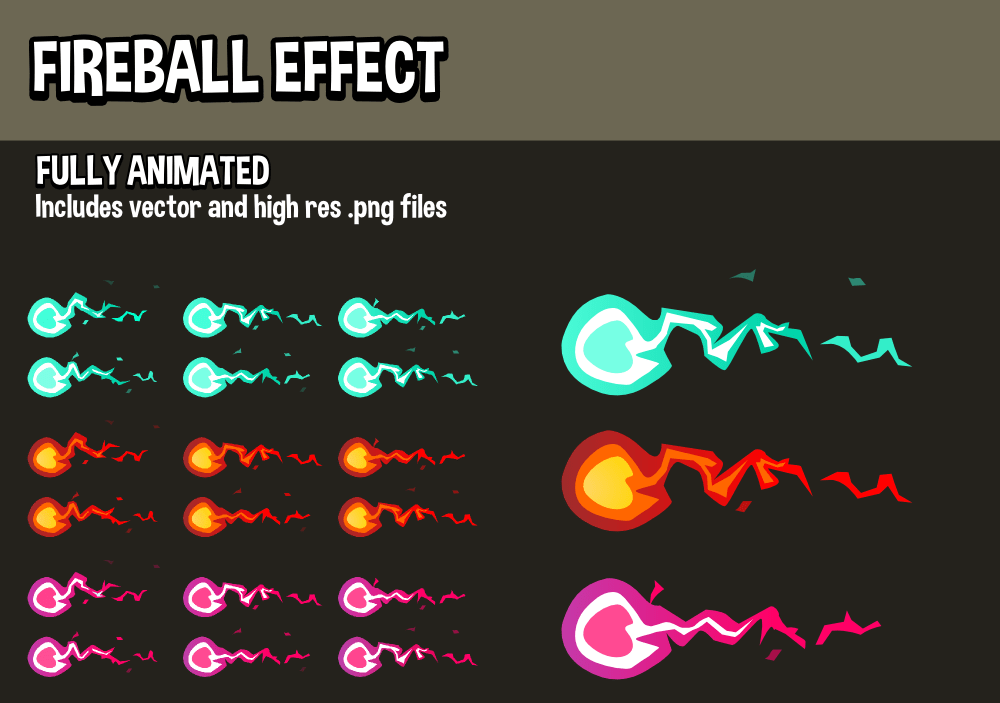 High res fire ball