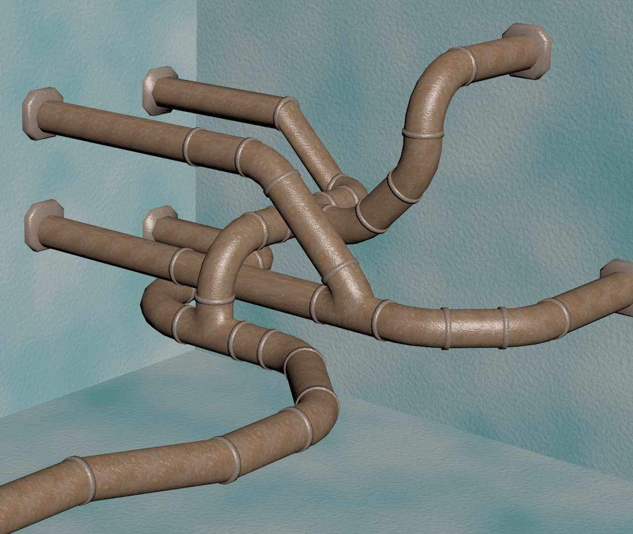 3D LOD Pipeconstructionset