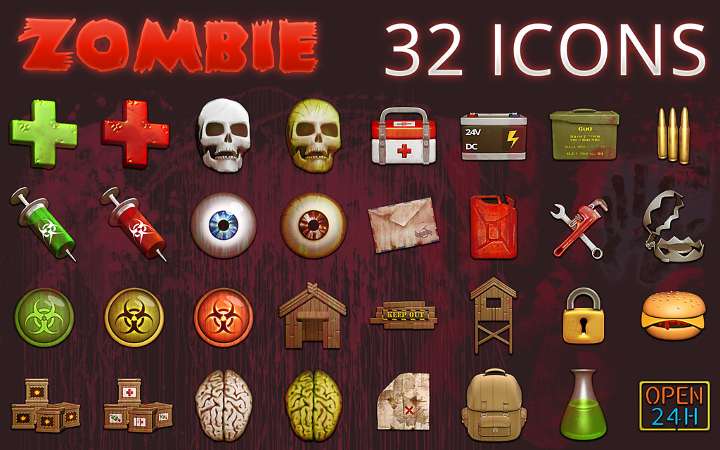 Zombie UI pack