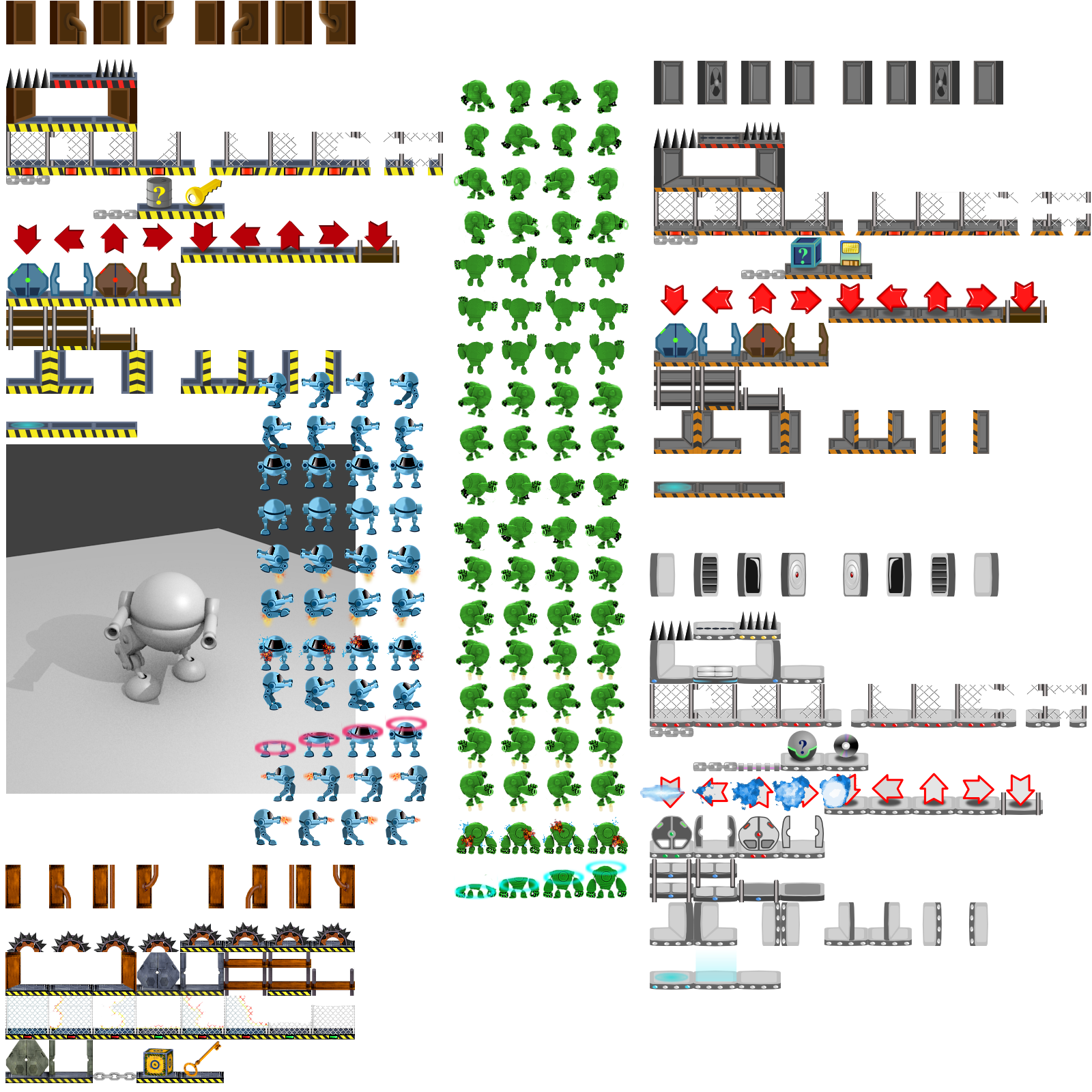 Platformer sprites