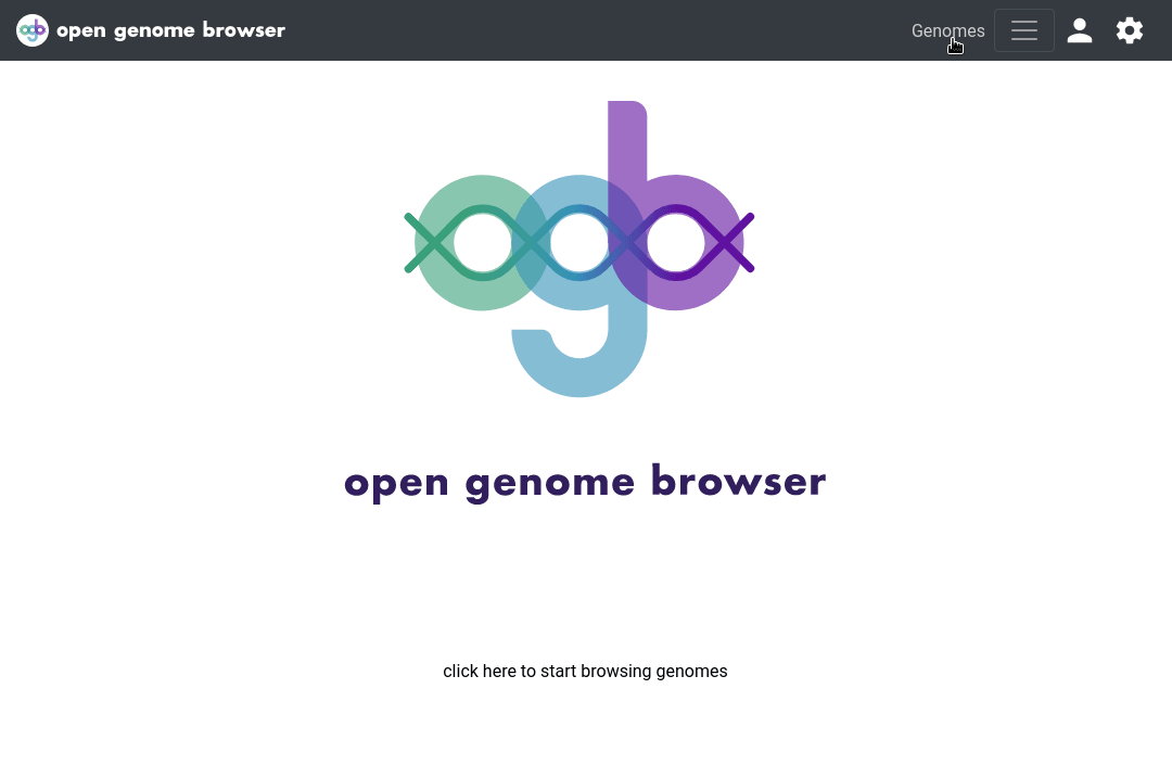 OpenGenomeBrowser The solution for organizing and analysing your