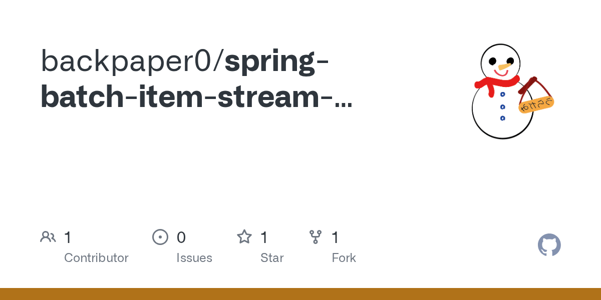 springbatchitemstreamreaderdomasample/SampleApplication.java at
