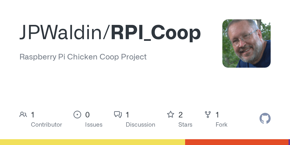 GitHub JPWaldin/RPI_Coop Raspberry Pi Chicken Coop Project