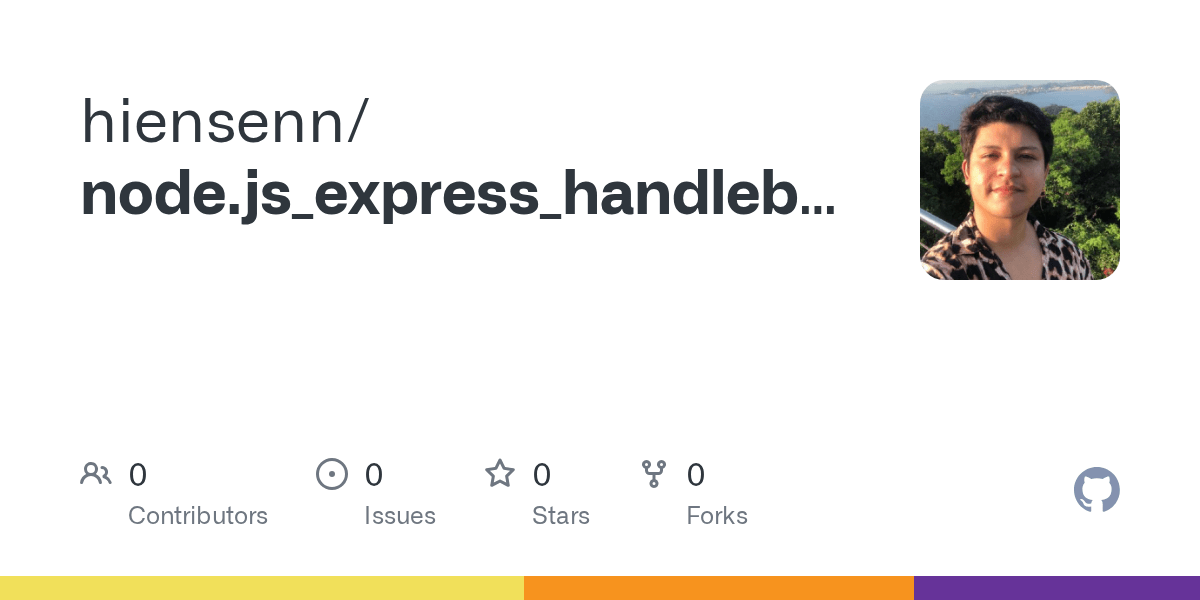 GitHub hiensenn/node.js_express_handlebars