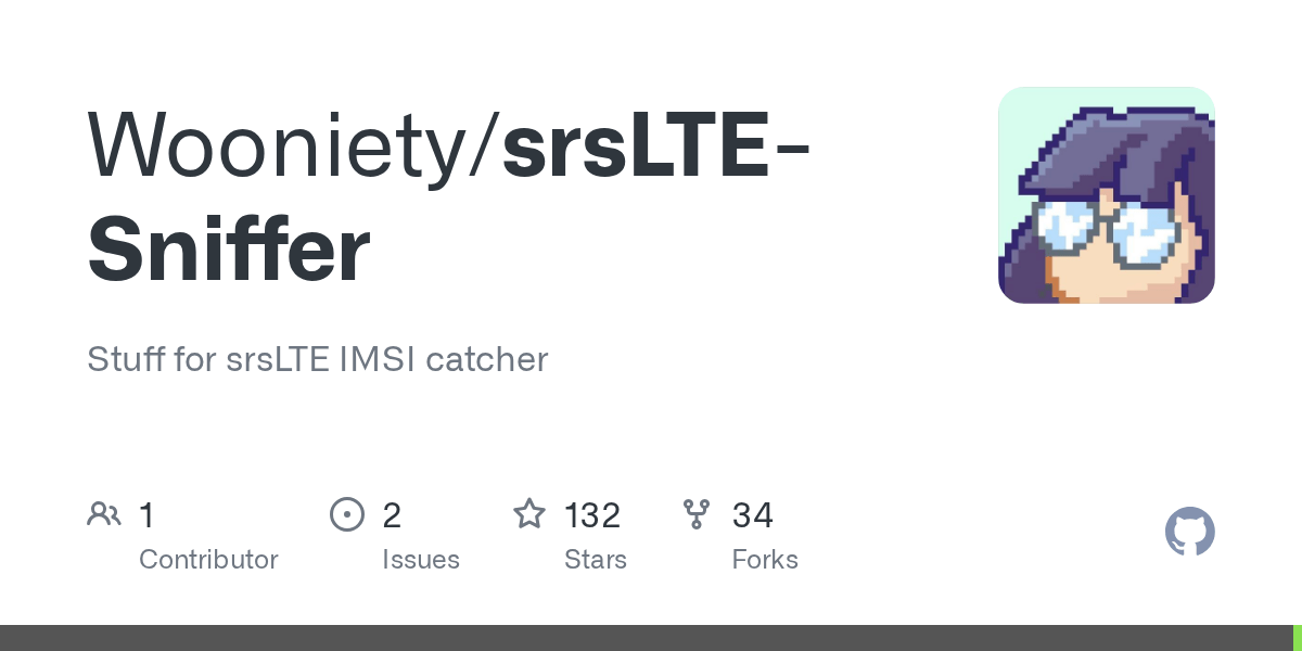 GitHub Wooniety/srsLTESniffer Stuff for srsLTE IMSI catcher