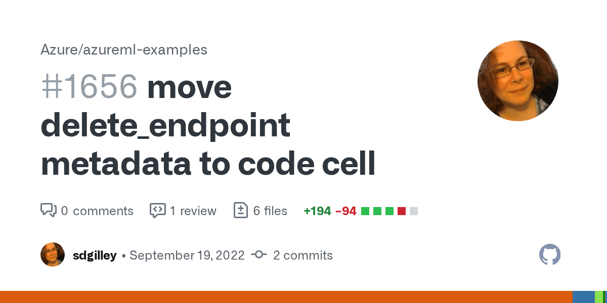 move delete_endpoint metadata to code cell by sdgilley · Pull Request
