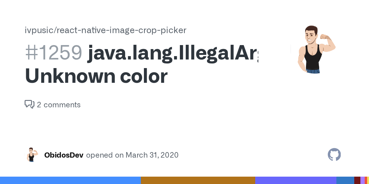 java.lang.IllegalArgumentException Unknown color · Issue 1259 · ivpusic/reactnativeimage