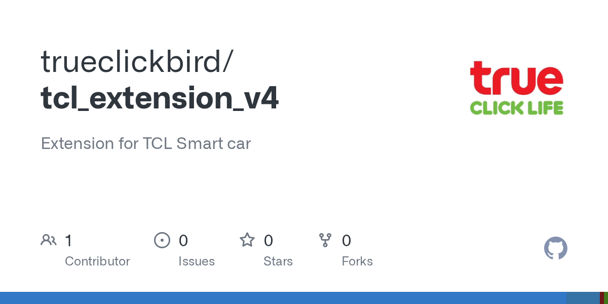 GitHub trueclickbird/tcl_extension_v4 Extension for TCL Smart car