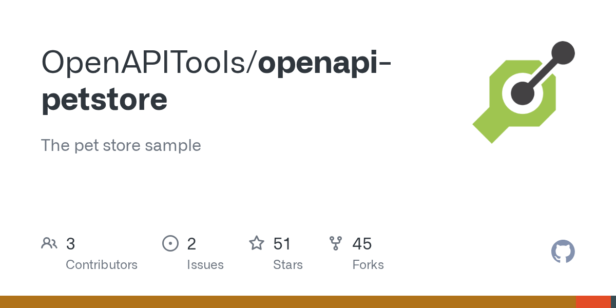 GitHub OpenAPITools/openapipetstore The pet store sample