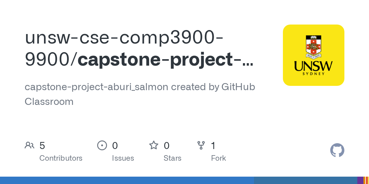 GitHub capstone