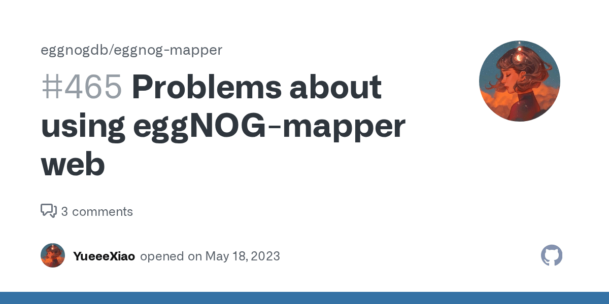 Problems about using eggNOGmapper web · Issue 465 · eggnogdb/eggnog