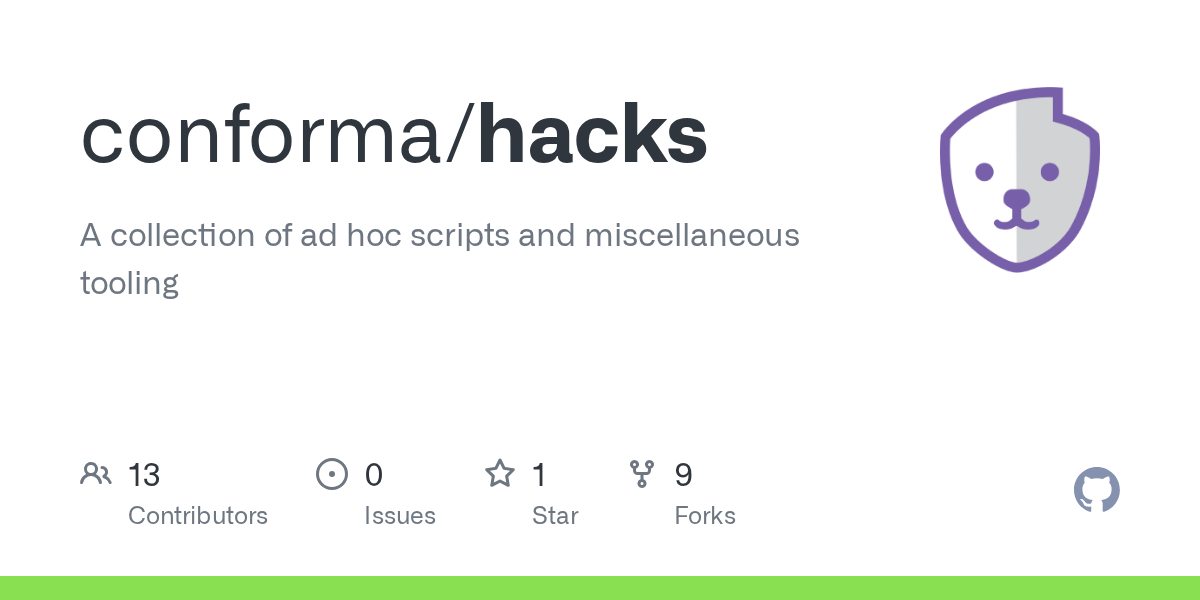 GitHub enterprisecontract/hacks Scripts used by the Enterprise