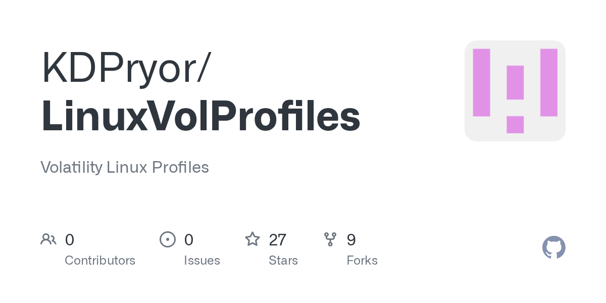 GitHub KDPryor/LinuxVolProfiles Volatility Linux Profiles