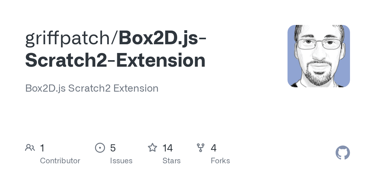 GitHub griffpatch/Box2D.jsScratch2Extension Box2D.js Scratch2