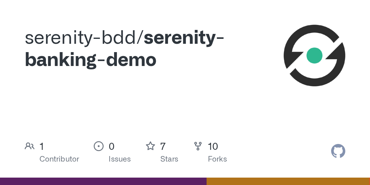 Issues · serenitybdd/serenitybankingdemo · GitHub