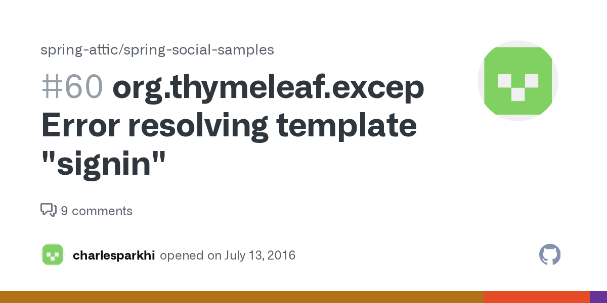 org.thymeleaf.exceptions.TemplateInputException Error resolving