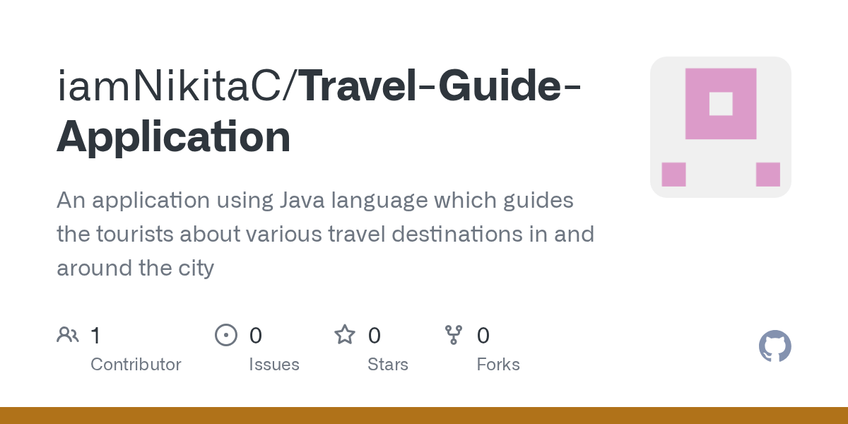 TravelGuideApplication/MainActivity.java at main · IamNikitaChaudhari