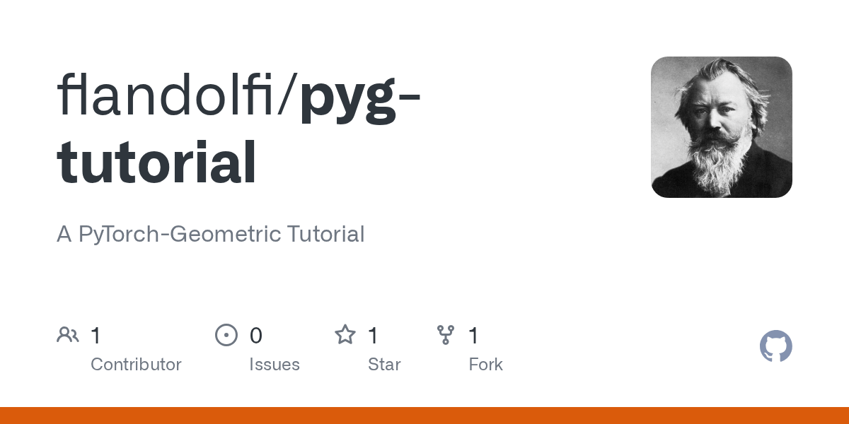 GitHub flandolfi/pygtutorial A PyTorchGeometric Tutorial