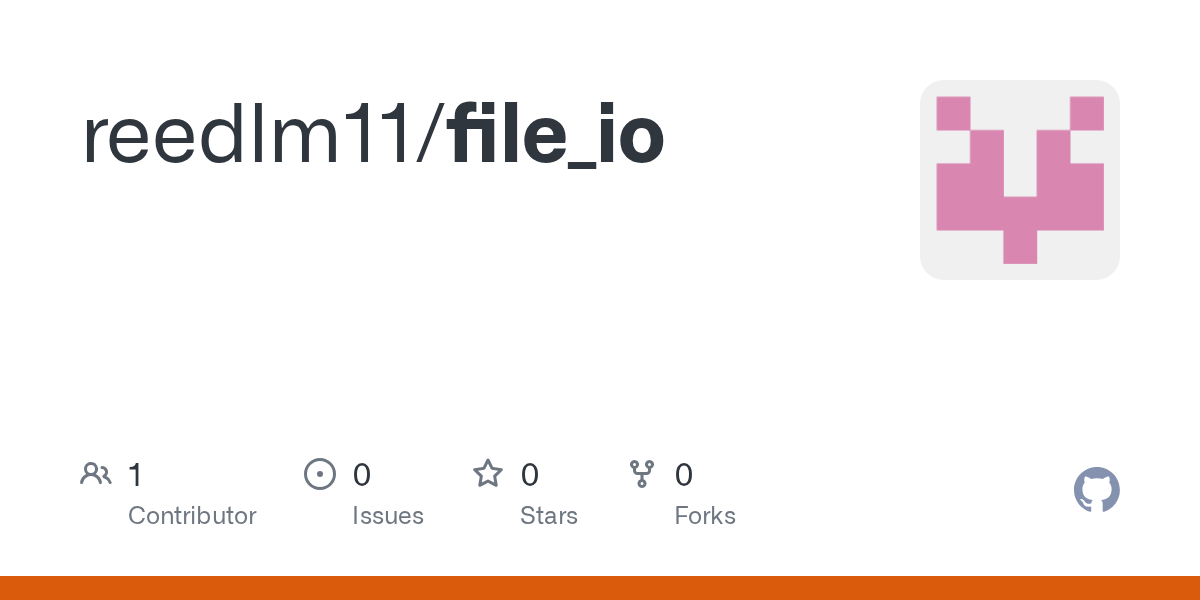 GitHub - reedlm11/file_io