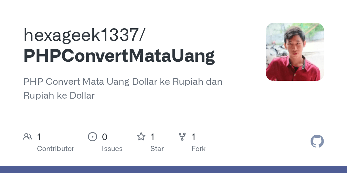 GitHub hexageek1337/PHPConvertMataUang PHP Convert Mata Uang Dollar