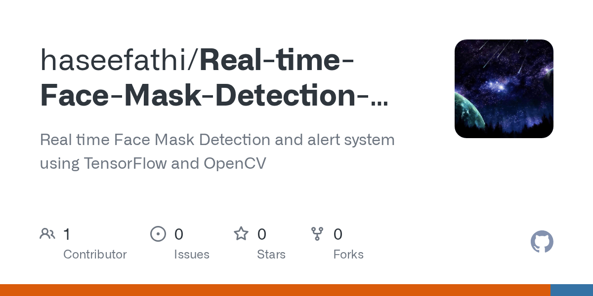 GitHub haseefathi/RealtimeFaceMaskDetectionSystemusingObject