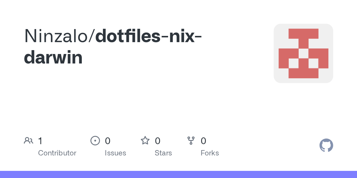 GitHub Ninzalo/dotfilesnixdarwin