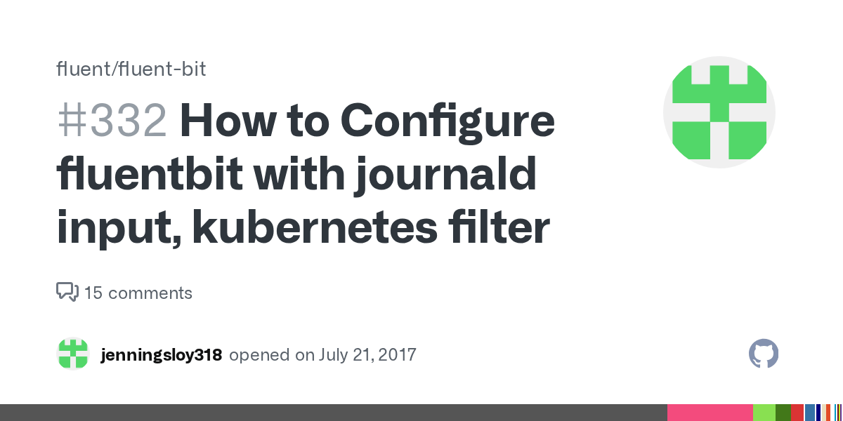 How to Configure fluentbit with journald input, filter