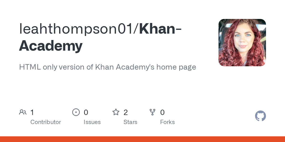 GitHub leahthompson01/KhanAcademy HTML only version of Khan Academy's home page