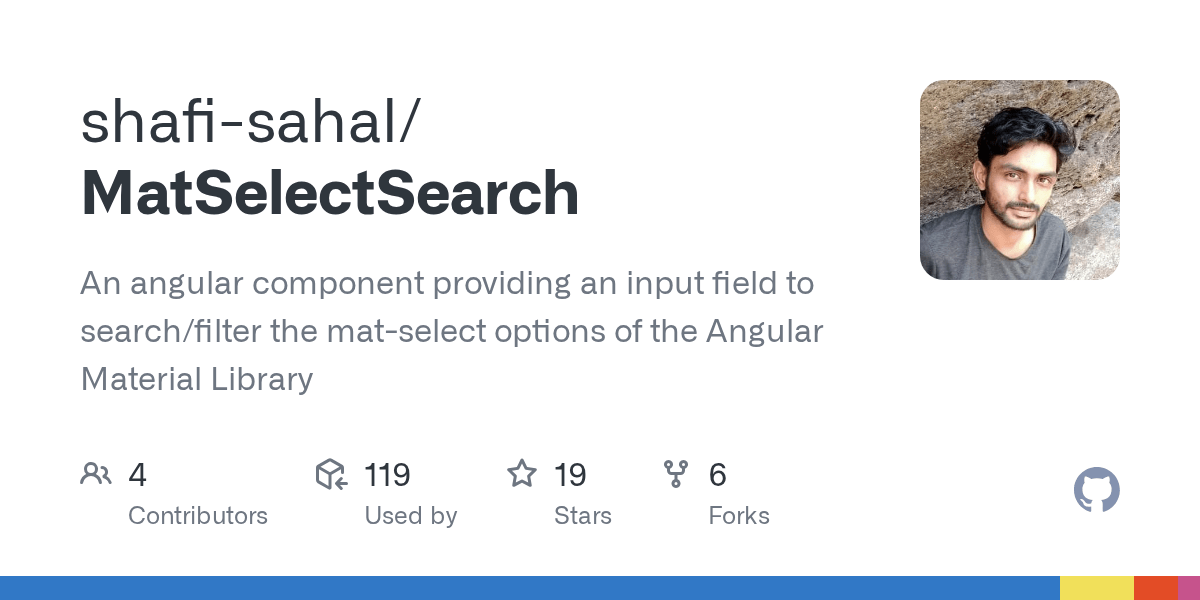 GitHub shafisahal/MatSelectSearch An angular component providing an