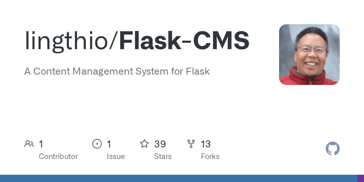 GitHub lingthio/FlaskCMS A Content Management System for Flask