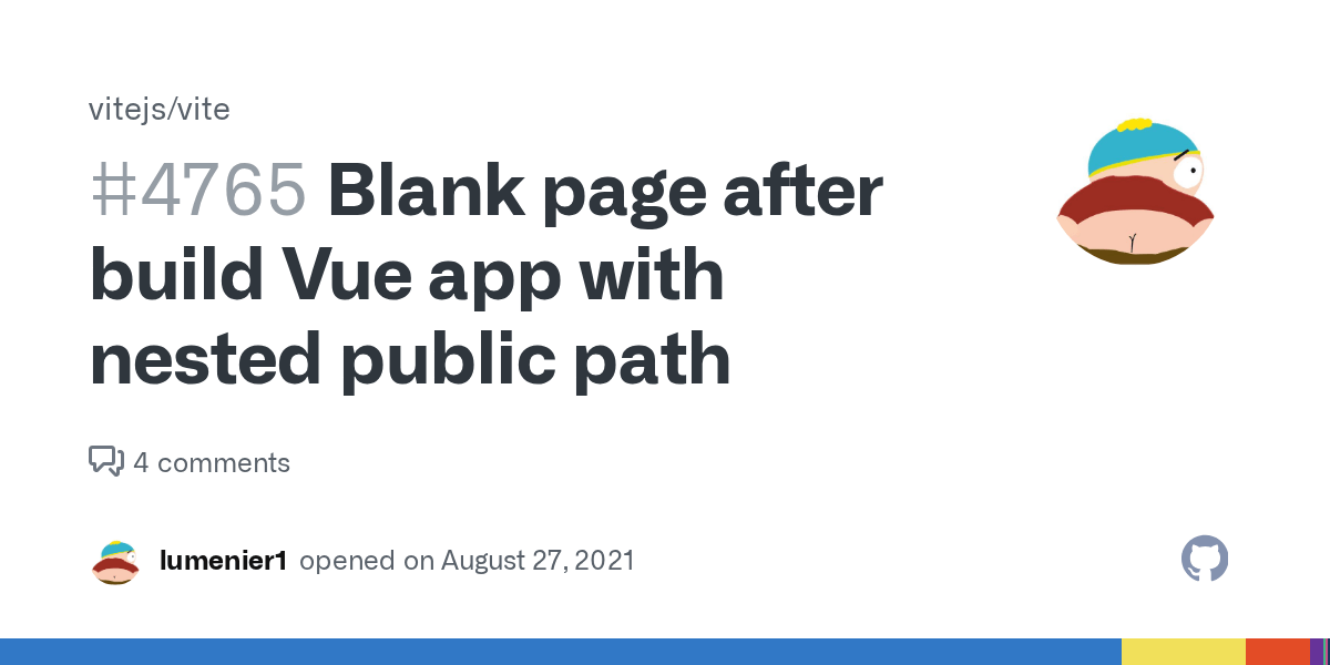 Blank page after build Vue app with nested public path · Issue 4765