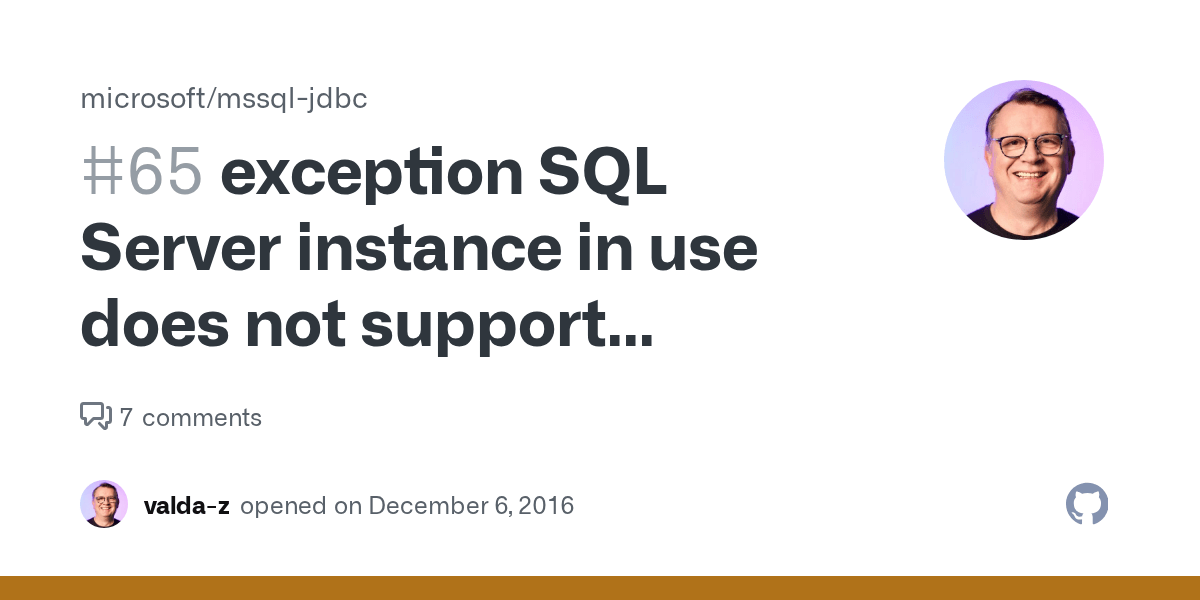 exception SQL Server instance in use does not support column encryption