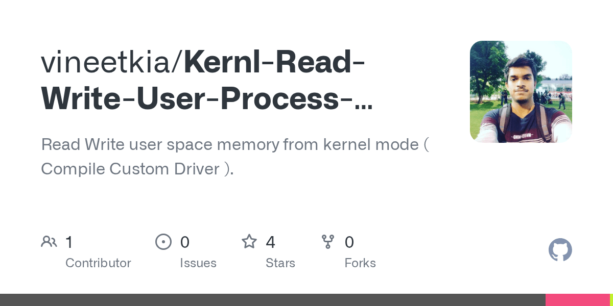 KernelModeReadWriteUserModeProcessFromDriver/Driver.sys at