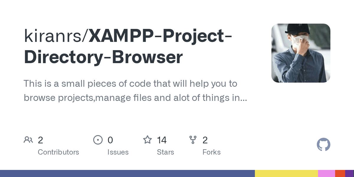 GitHub kiranrs/XAMPPProjectDirectoryBrowser This is a small