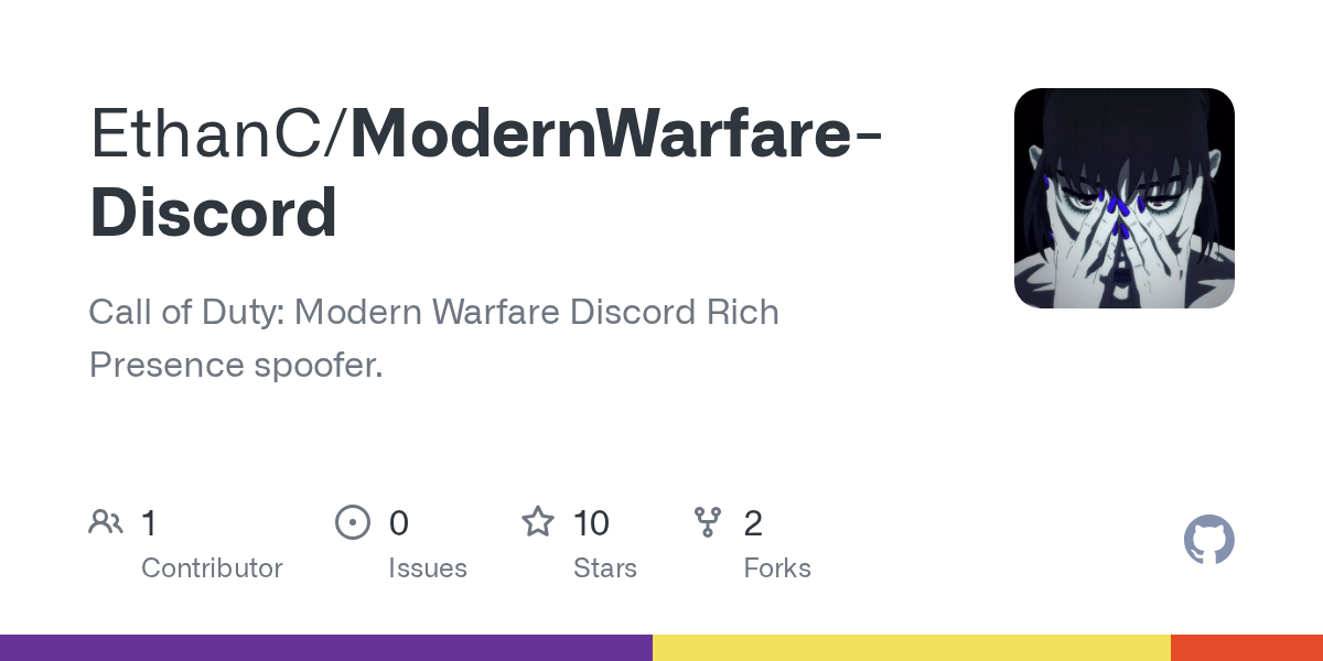 GitHub EthanC/ModernWarfareDiscord Call of Duty Modern Warfare