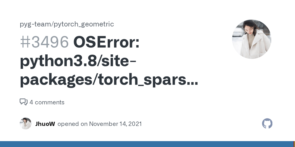 OSError python3.8/sitepackages/torch_sparse/_version_cuda.so