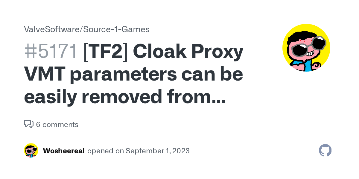 [TF2] Cloak Proxy VMT parameters can be easily removed from VMTs