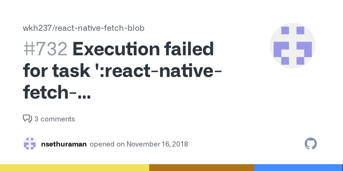 Execution failed for task 'reactnativefetchblob