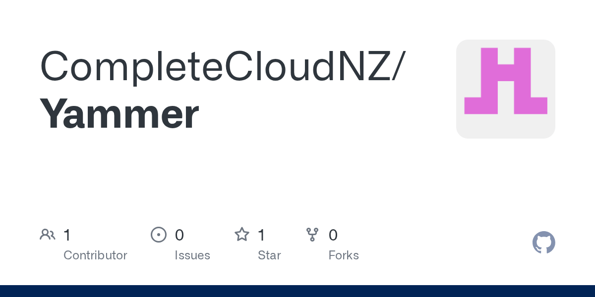 GitHub CompleteCloudNZ/Yammer