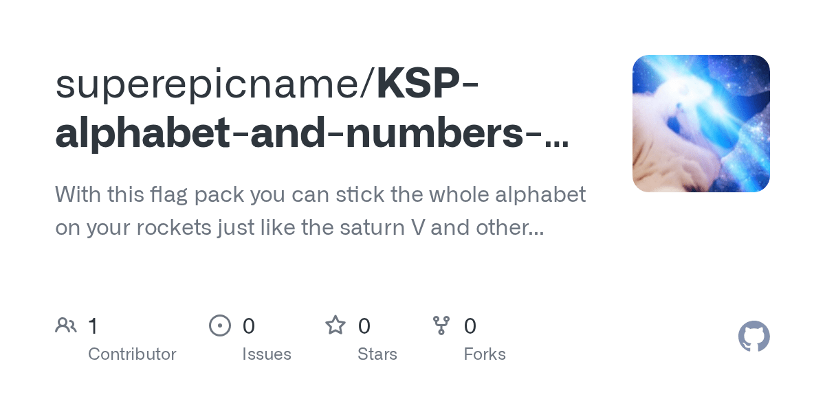 GitHub superepicname/KSPalphabetandnumbersflagpack With this