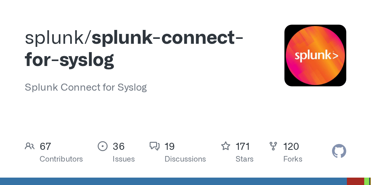 splunkconnectforsyslog/gettingstartedruntimeconfiguration.md at