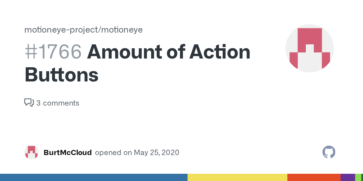 Amount of Action Buttons · Issue 1766 · motioneyeproject/motioneye