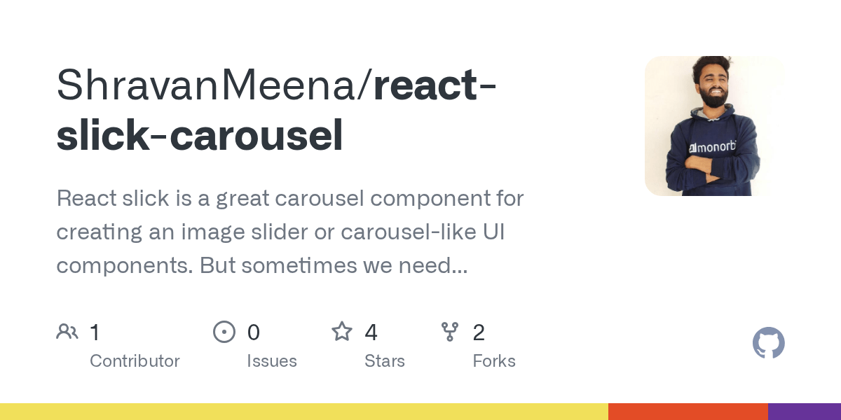 GitHub ShravanMeena/reactslickcarousel React slick is a great
