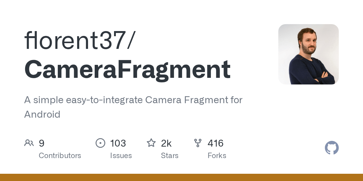GitHub florent37/CameraFragment A simple easytointegrate Camera