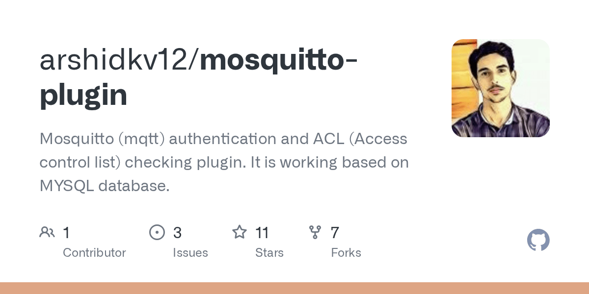 GitHub arshidkv12/mosquittoplugin Mosquitto (mqtt) authentication